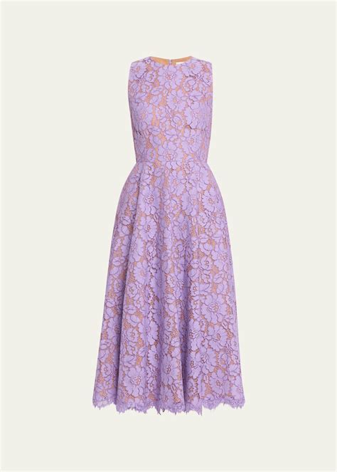 Michael Kors Collection Floral Lace Dress 